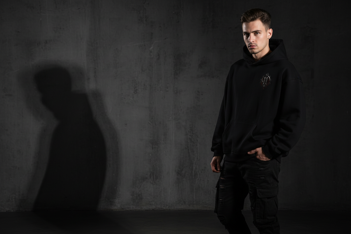 Eleven Hoodie – Natürliche Pose