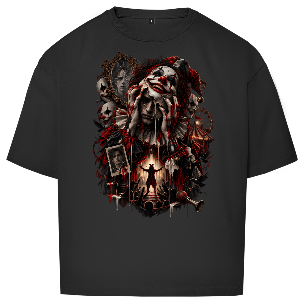 The Painted Man - Metamoon Oversize T-Shirt by Nebelmond
