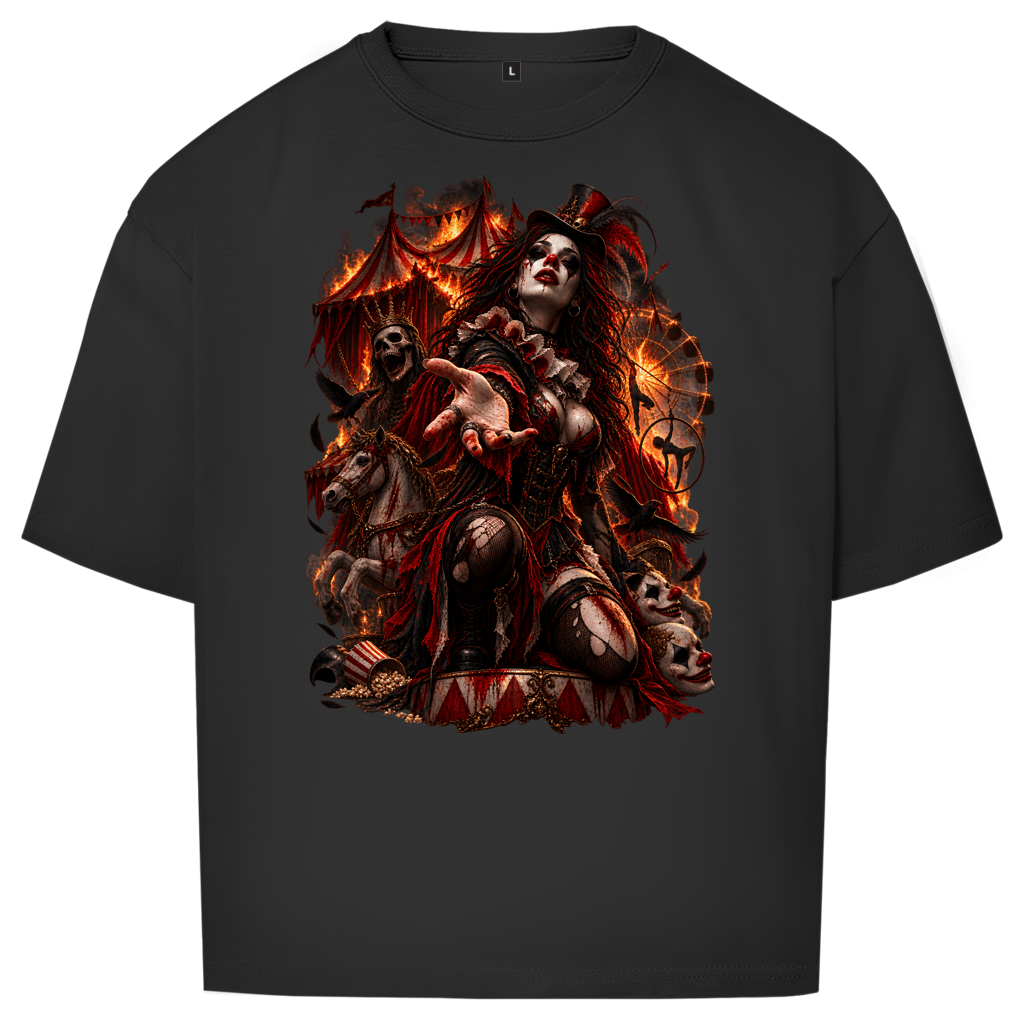 The Show Must Bleed - Metamoon Oversize T-Shirt by Nebelmond