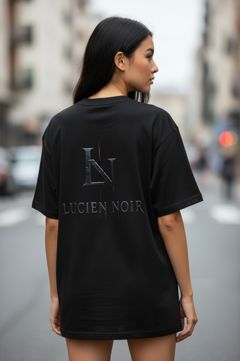 Lucien Noir Backprint – Female Lifestyle