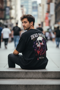 Dead Inside Backprint Oversized Shirt - Lifestyle Rückansicht