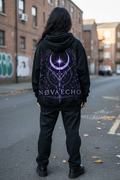 NOVAECHO Backprint Zipper Hoodie - Rückansicht